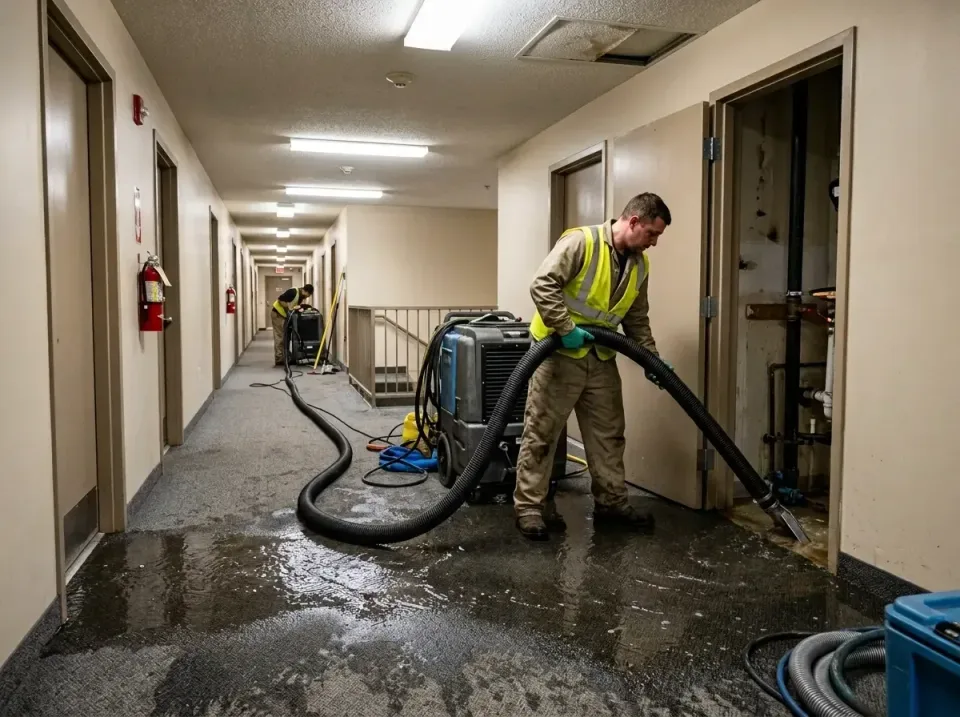 multi-unit-apartment-hallway-f-005 — frequently asked questions, Emergency Burst Pipe Water Extraction & Removal in Luling,…
